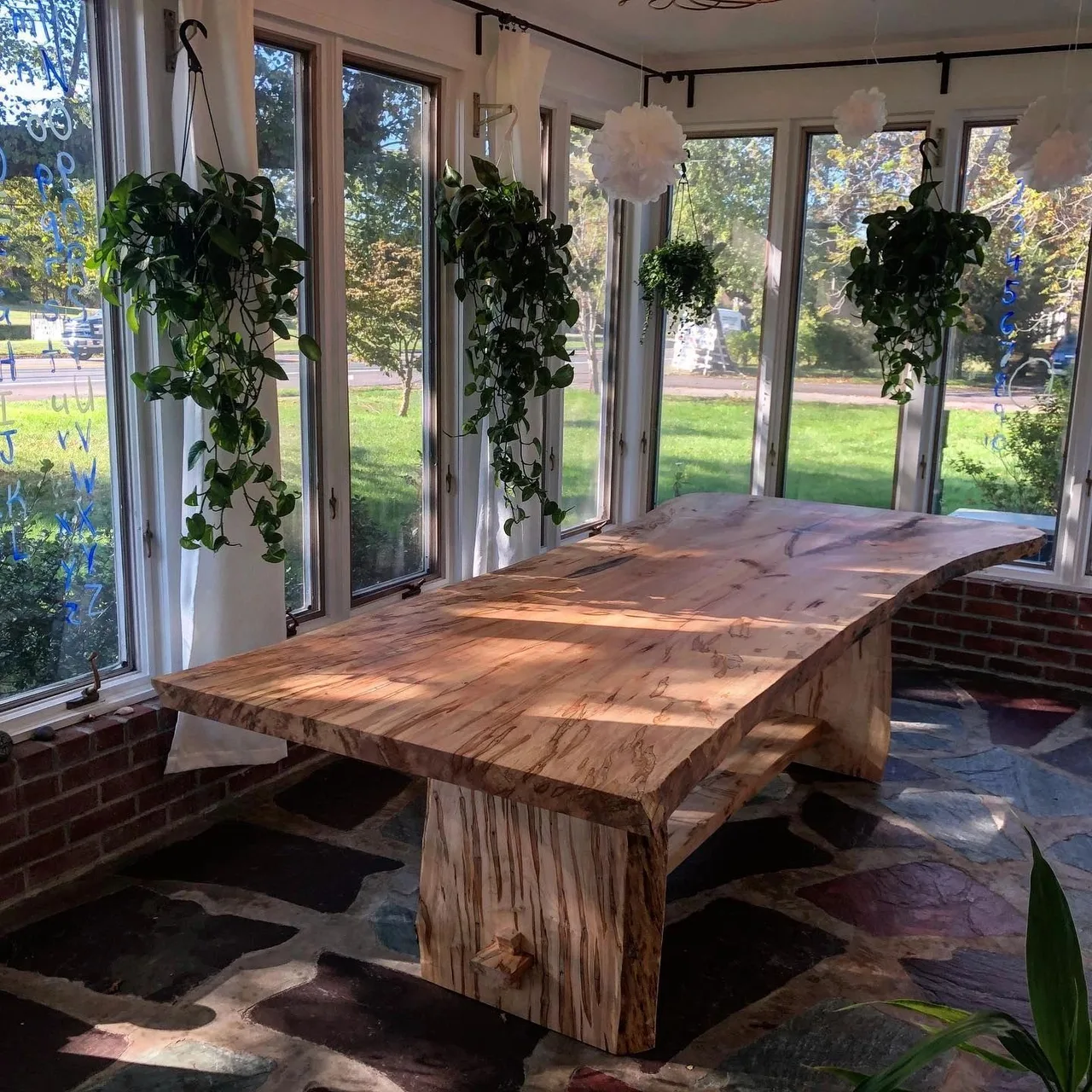 tiny thumbnail of rustic table in sunroom, Custom Tables